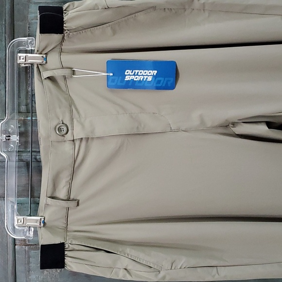 OUTDOORSPORTS Women's Hiking Pants in Khaki, Size 38, NWT - Picture 5 of 12
